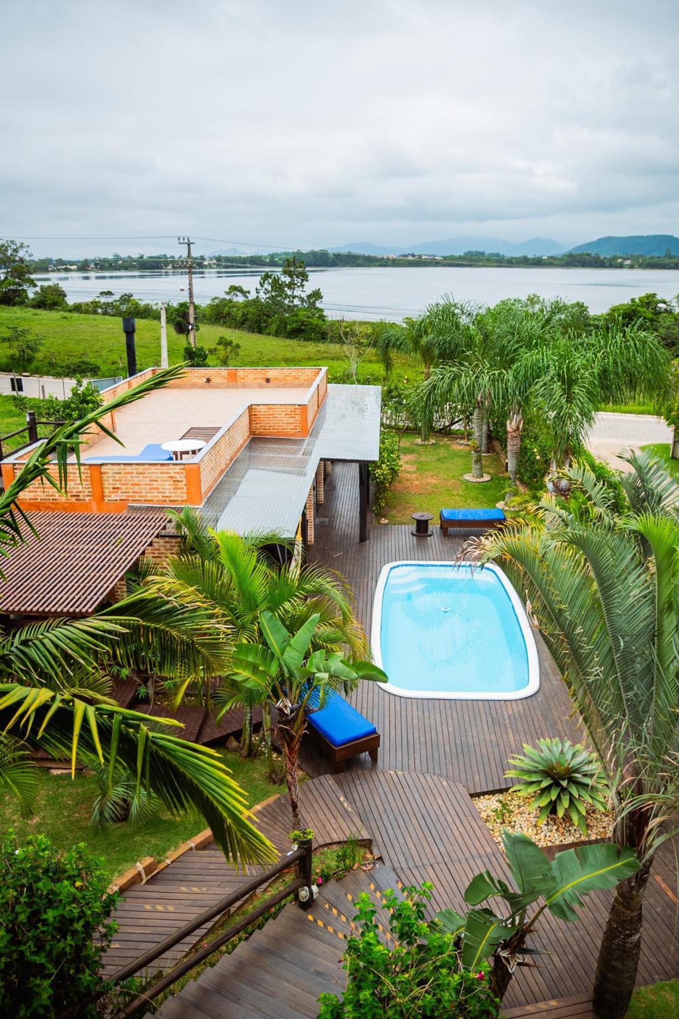 Ibiraquera Life Villa Praia do Rosa Bagian luar foto