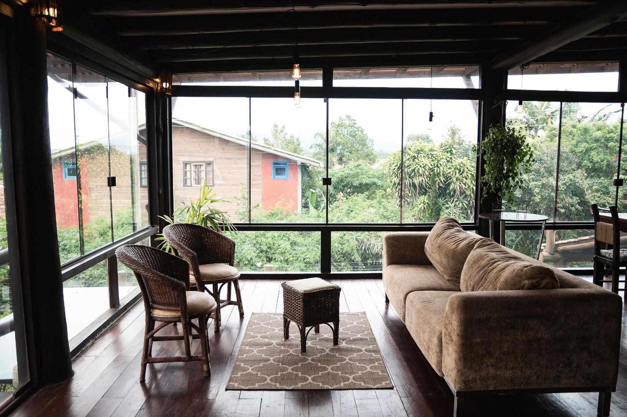 Ibiraquera Life Villa Praia do Rosa Bagian luar foto