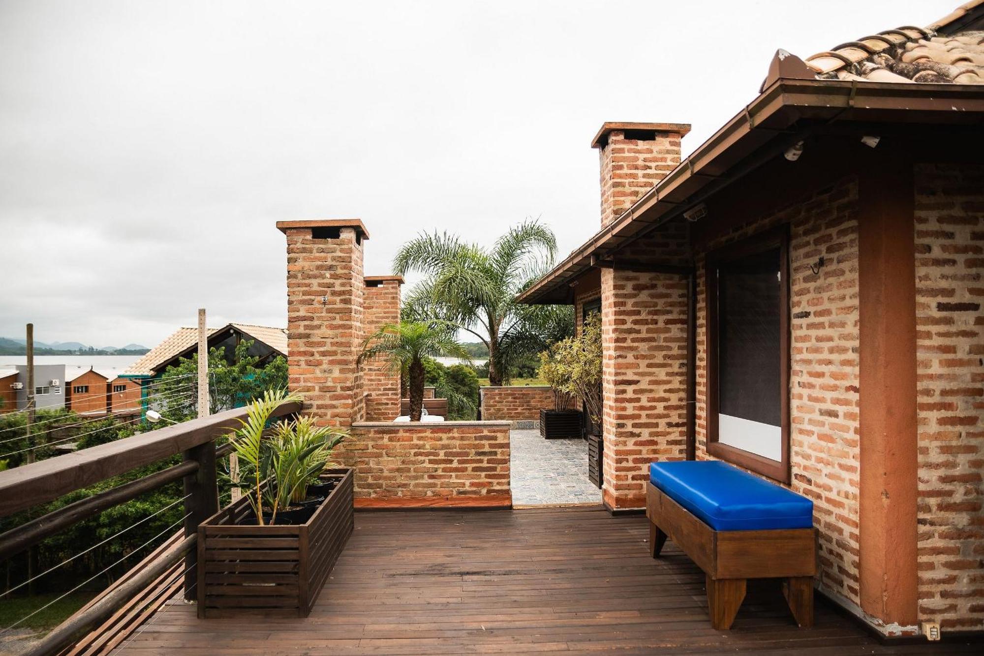 Ibiraquera Life Villa Praia do Rosa Bagian luar foto